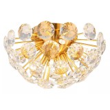 GLOBO 16047D VIRINA mennyezeti lámpa 7W 230V IP20 10xG9 arany d=390 mm