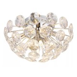 GLOBO 16047DC VIRINA mennyezeti lámpa 7W 230V IP20 10xG9 króm d=390 mm