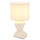 GLOBO 21732CU HERMES asztali lámpa 40W 230V IP20 1xE14 currysárga d=175 mm