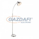 GLOBO 24703SN ANITA Állólámpa, 40W, E27, nikkel matt, króm, fémfehér