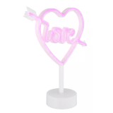 GLOBO 28066 ARMOR LED dekorációs lámpa 2W 4,50 IP20 1xLED fehér matt HxSzxM=185x100x320mm