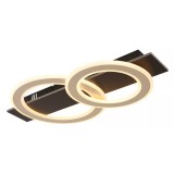 GLOBO 48034A-40 JAYDEN LED mennyezeti lámpa 40W 230V IP20 1xLED fekete HxSzxM=630x350x70mm 2000lm 3000K