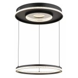 GLOBO 48041H MARSH LED függeszték 54W 230V IP20 1xLED fekete d=600 mm 2035lm