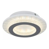 GLOBO 48042-12W JAYDEN LED mennyezeti lámpa 12W 230V IP20 1xLED fehér matt d=200 mm 470lm