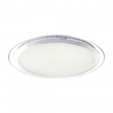 GLOBO 48365-60 Nicole Mennyezeti lámpa, 60W, 6000 K, 3300 Lm, fém fehér, műanyag, akril, szikra dekor