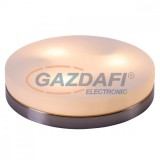GLOBO 48403 OPAL Mennyezeti lámpa, E27, ILLU, 40W, 230V, nikkel matt, üveg