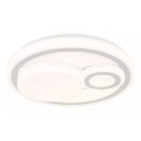 GLOBO 48473 RUIZ LED mennyezeti lámpa 24W 230V IP20 1xLED fehér matt d=380 mm 1200lm