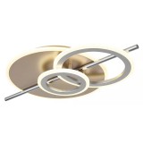 GLOBO 48486 NEMRRIS LED mennyezeti lámpa 40W 230V IP20 1xLED pezsgő matt HxSzxM=550x320x85mm 3000lm 3000K