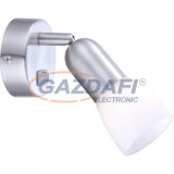 GLOBO 5453-1 CATHY Fali lámpa, 40W, E14, 230V, nikkel matt, üveg