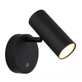 GLOBO 57914-1AL ALLVI LED spotlámpa 0,40 230V IP20 1xLED fekete HxSzxM=x100x125mm 29lm 3100K