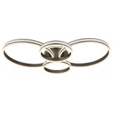 GLOBO 673140-39A GROUNI LED mennyezeti lámpa 39W 230V IP20 1xLED titánium matt HxSzxM=1060x600x137mm 2500lm