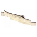 GLOBO 67348D JULIET LED mennyezeti lámpa 35W 230V IP20 1xLED grafit szürke matt HxSzxM=1080x180x130mm 1560lm 3200K