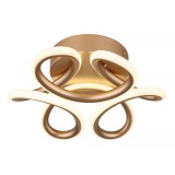 GLOBO 67386-24CH MELISAND LED mennyezeti lámpa 24W 230V IP20 1xLED pezsgő matt d=260 mm 1512lm