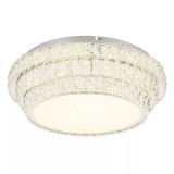 GLOBO 68157-48 KLARA LED mennyezeti lámpa 48W 230V IP20 1xLED króm d=500 mm 3400lm