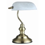 Globo ANTIQUE 2492 íróasztal lámpa antik sárgaréz fém 1 * E27 max. 60 W E27 IP20
