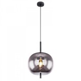 Globo BLACKY 15345H1 egyágú függeszték fekete fém 1 * E27 max. 60 W E27 IP20