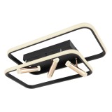 Globo COCO 67301D1 mennyezeti lámpa matt fekete fém LED 2100 lm IP20 F