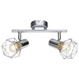 Globo Mennyezeti lámpa Xara 54802-2, 2 x E14, ezüst