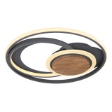 Globo NIRRA 67256-45 mennyezeti lámpa grafit fém LED 1 db 1500 lm 3000 K IP20 G