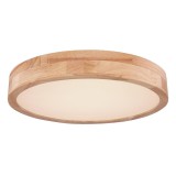 Globo RAINER 41745-24 mennyezeti lámpa fa színű fém 1 * LED max. 24 W LED 1350 lm IP20 G