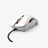 Glorious Model D Minus vezetékes mini gamer egér, Pixart 3360 szenzor, RGB, fehér