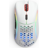 Glorious PC Gaming Race Model D- RGB cordless optikai egér (USB, matt fehér)