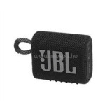 GO 3 JBLGO3BLK, Portable Waterproof Speaker - bluetooth hangszóró, vízhatlan, fekete (JBLGO3BLK)