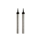 Godan Ezüst színű torta csillagszóró, 12 cm - 2 db