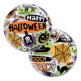 Godan Happy Halloween feliratos fólia léggömb, 56 cm