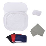 Godox 80x80 cm tárgy sátor (4 színű háttérrel: piros, fehér, kék és fekete)