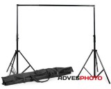 Godox háttértartó állvány kereszt rúddal + hordtáska / BS04 /
