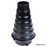 Godox Snoot SN-01 méhsejtráccsal stúdióvakukhoz – Bowens bajonettel