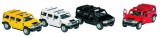 Goki Die-cast fém lendkerekes HUMMER H2 SUV 2008 játék autó