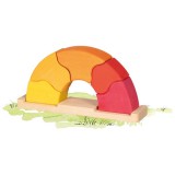 Goki Fa építőjáték, napkelte 6 db-os készlet