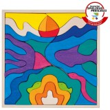 Goki Fa építőjáték, óceán 29 db-os készlet