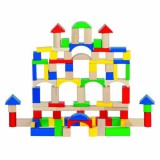 Goki Fa építőkocka 100 darabos