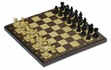 Goki Mágneses fa sakk készlet, 27 x 27 cm