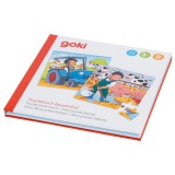 Goki Mágneses puzzle könyv, tanya