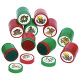 Goki Önfestékezős játék nyomda készlet, karácsony 10 db