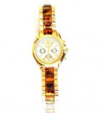 Gold karóra barna betéttel