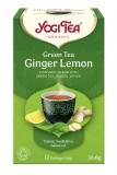 Golden Temple Yogi BIO Zöld tea gyömbérrel, citrommal Green Tea Ginger Lemon