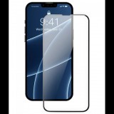 Goldspin Nano Silk Apple iPhone 13 mini teljes kijelzős üvegfólia fekete kerettel (59047) (gs59047) - Kijelzővédő fólia