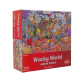 Goliath Games Wacky World puzzle, 1000 db-os - Állatkereskedés
