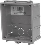 Golmar CE610 Süllyesztett, műanyag kültéri doboz, Golmar moduláris és NX sorozatú kaputelefonhoz.