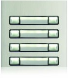 Golmar N3280/AL 4x2 nyomógombos kültéripanel