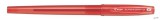 Golyóstoll, 0,22 mm, kupakos, PILOT "Super Grip G", piros