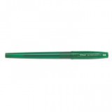 Golyóstoll, 0,22 mm, kupakos, PILOT "Super Grip G", zöld