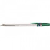 Golyóstoll, 0,24 mm, kupakos, ZEBRA "N-5200" zöld