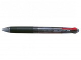 Golyóstoll, 0,25 mm, nyomógombos, fekete tolltest, PILOT Feed GP4, négyszínű (P35RMFK)
