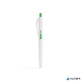 Golyóstoll, 0,25 mm, nyomógombos, FLEXOFFICE 'FO-029 Eco Style', kék